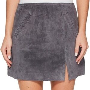Blank nyc suede mini skirt